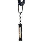 Porte-clés en laiton avec minuterie de sable en bronze antique ABST18